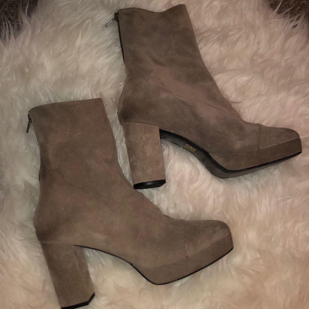 Free People Platform Booties 41 NWOT